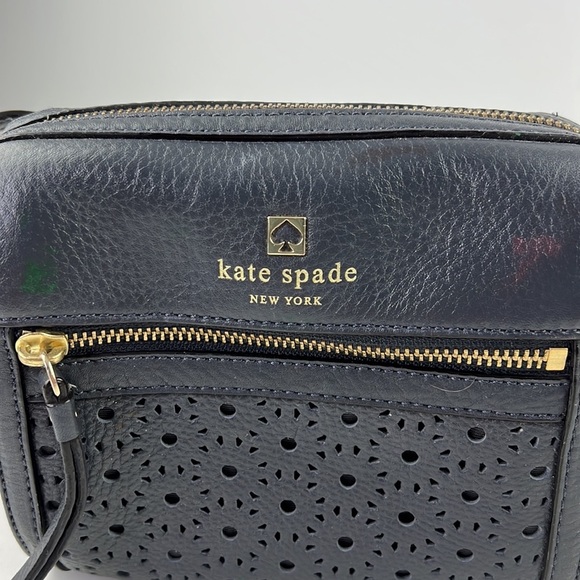 Kate Spade New York  LooLoo Perri Lane Leather Crossbody Purse - Picture 2 of 9